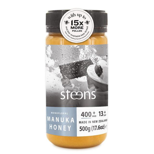 Steens MGO 400+ (UMF13+) Manuka Honey 500g Botiga