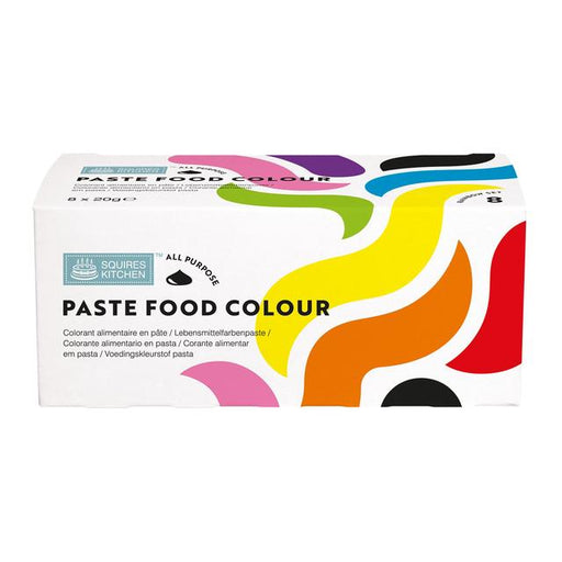 Squires Kitchen Food Colour Paste Set of 8 N/A Botiga