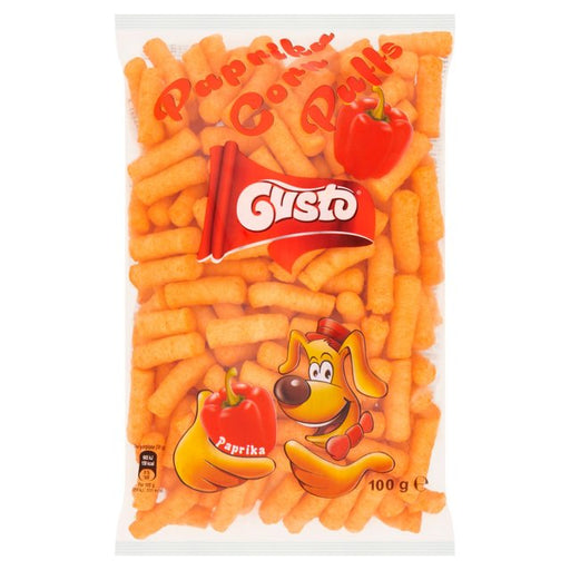 Gusto Puffcorn Paprika 100g Botiga