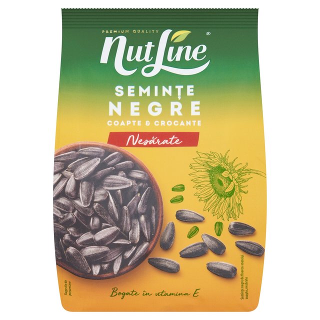 NutLine Black Sunflower Seeds, Unsalted 300g Botiga