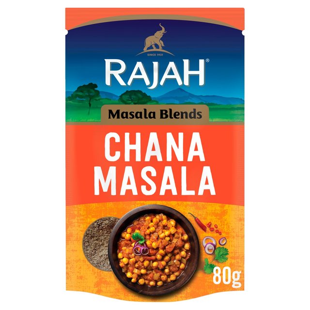 Rajah Spices Chana Masala Powder 80g Botiga