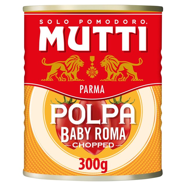 Mutti Baby Plum Polpa Finely Chopped Tomatoes 300g Botiga