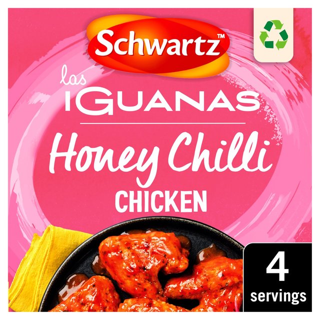 Schwartz x Las Iguanas Honey Chilli Chicken 35g Botiga