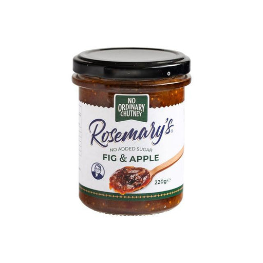 Rosemary's No-Added Sugar Fig & Apple Chutney 220g Botiga