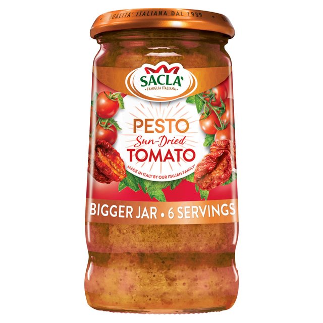 Sacla' Sun Dried Tomato Pesto 290g Botiga