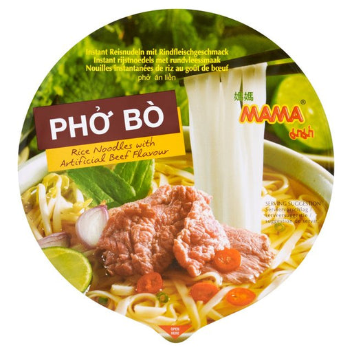 Mama Vietnamese Pho Bo Beef Rice Noodles 65g Botiga