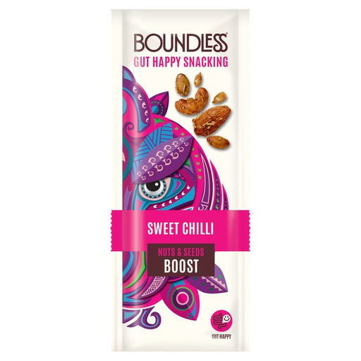 Boundless, Sweet Chilli, Nuts & Seeds Boost 25g Botiga