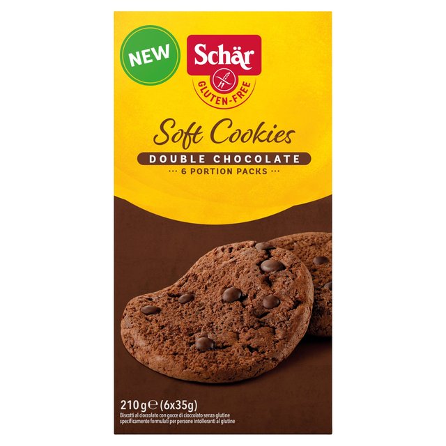 Schar Soft Cookies Double Chocolate 210g Botiga