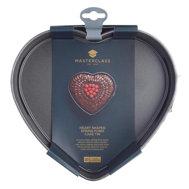 MasterClass Non-Stick Spring Form Heart Shape Cake Tin N/A Botiga