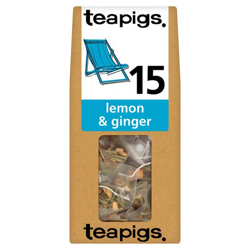 Teapigs Lemon & Ginger Tea Bags 15 per pack Botiga