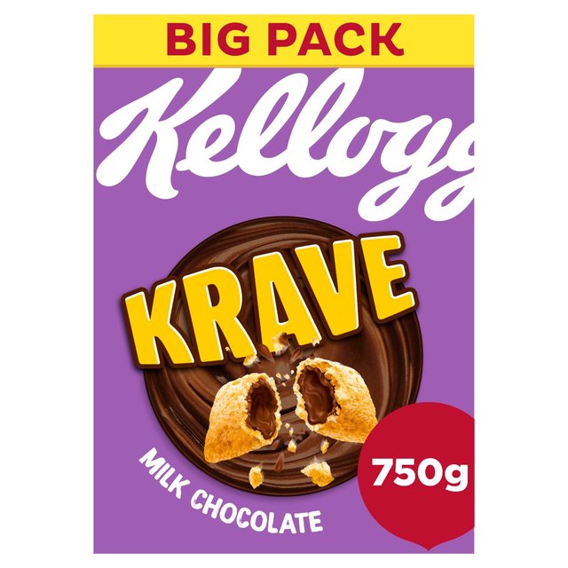 Krave Milk Chocolate Breakfast Cereal 750g Botiga