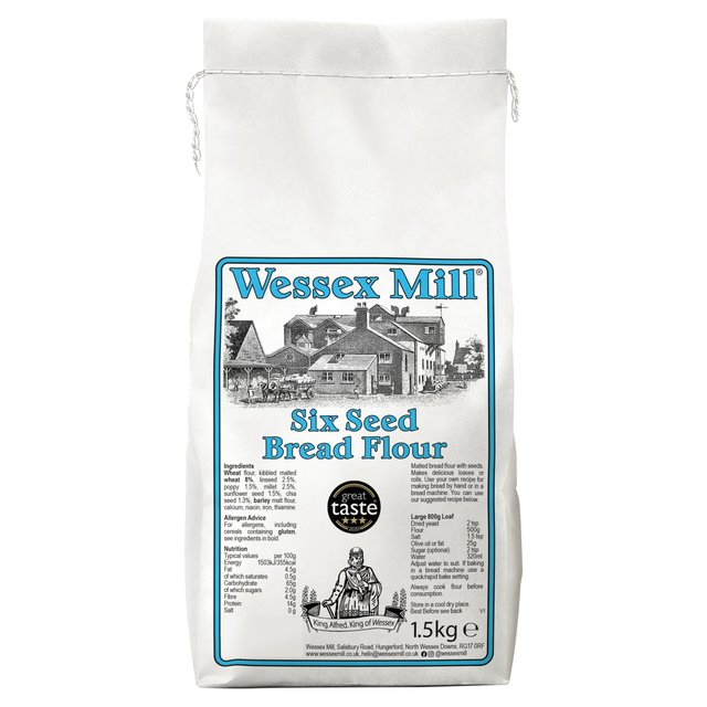 Wessex Mill Six Seed Bread Flour 1500g Botiga