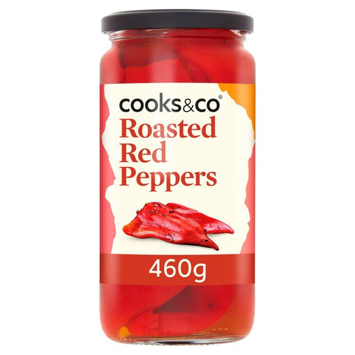 Cooks & Co Roasted Red Peppers 460g Botiga