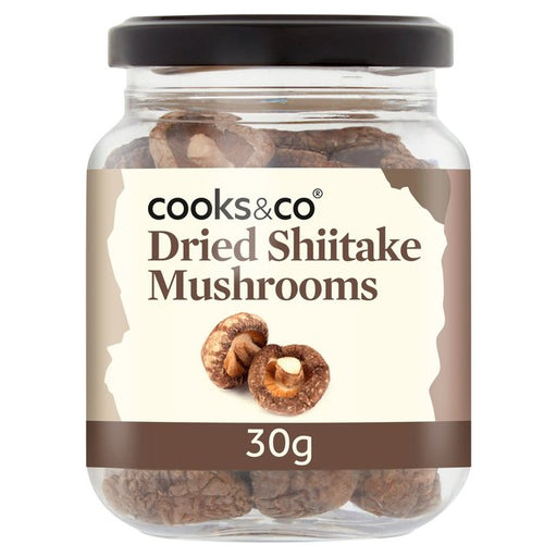 Cooks & Co Dried Shiitake Mushrooms 30g Botiga