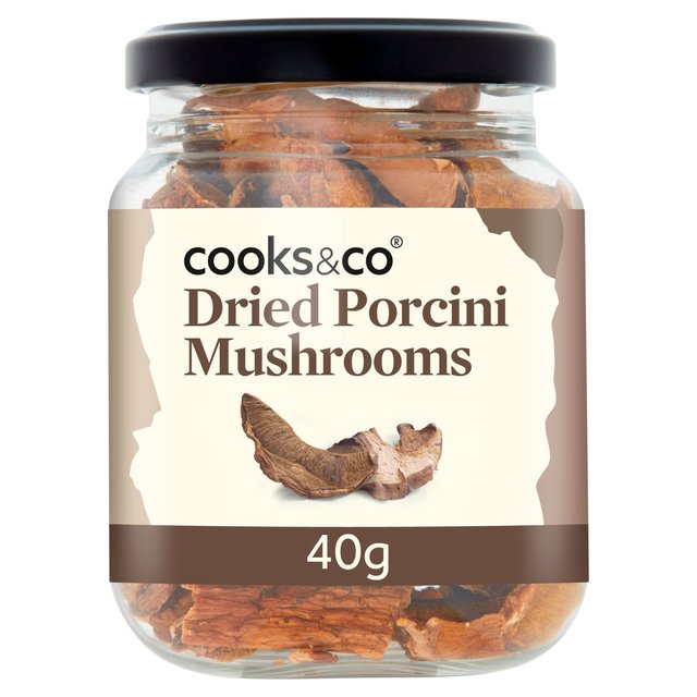 Cooks & Co Dried Porcini Mushrooms 40g Botiga