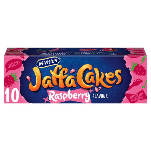 McVitie's Jaffa Cakes Original Biscuits Raspberry Flavour 10 per pack Botiga