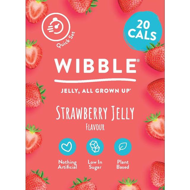 Wibble Strawberry Jelly Crystals 57g Botiga