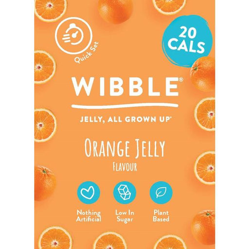 Wibble Orange Jelly Crystals 57g Botiga