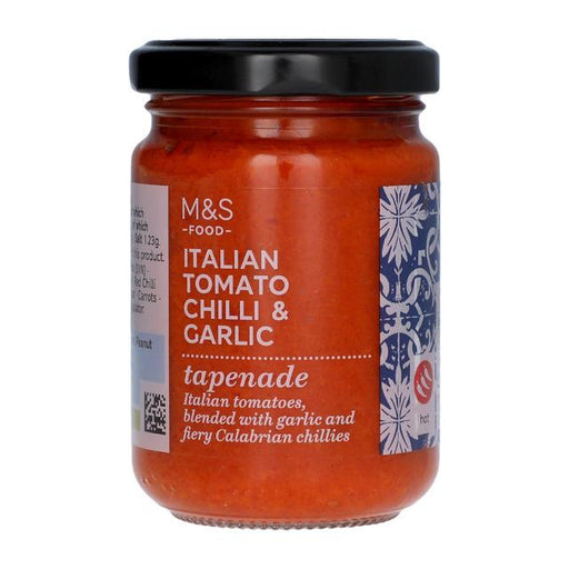 M&S Italian Tomato Chilli & Garlic Tapenade 140g Botiga