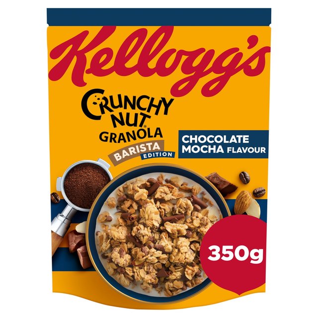 Kellogg's Crunchy Nut Granola Barista Mocha Breakfast 350g Botiga