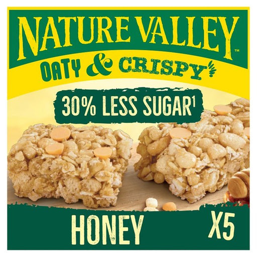 Nature Valley Oaty & Crispy Honey Cereal Bars 5 x 23g Botiga