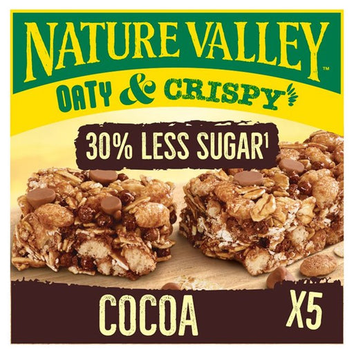 Nature Valley Oaty & Crispy Cocoa Cereal Bars 5 x 23g Botiga