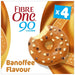 Fibre One 90 Calorie Doughnuts Banoffee Flavour 4 x 23g Botiga