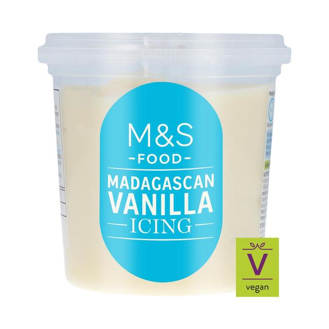 M&S Madagascan Vanilla Icing 400g Botiga