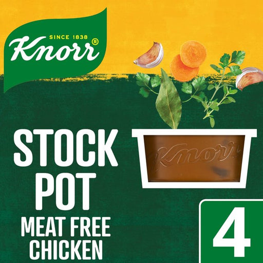 Knorr Hairy Bikers Meat Free Chicken Stock Pot 104g Botiga