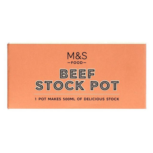 M&S Beef Stock Pot 4 x 24g Botiga