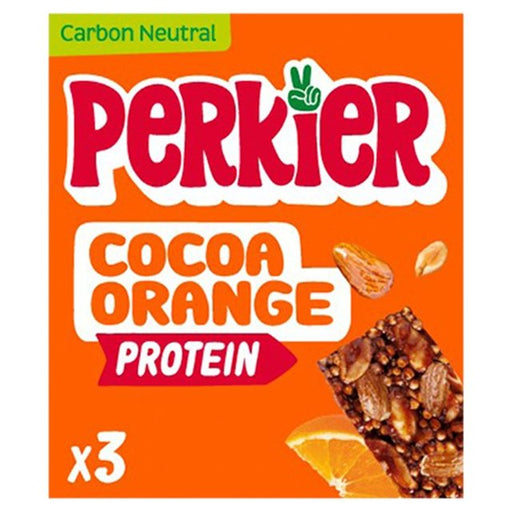 Perkier Cacao & Orange Protein Bars 3 x 35g Botiga