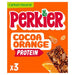 Perkier Cacao & Orange Protein Bars 3 x 35g Botiga