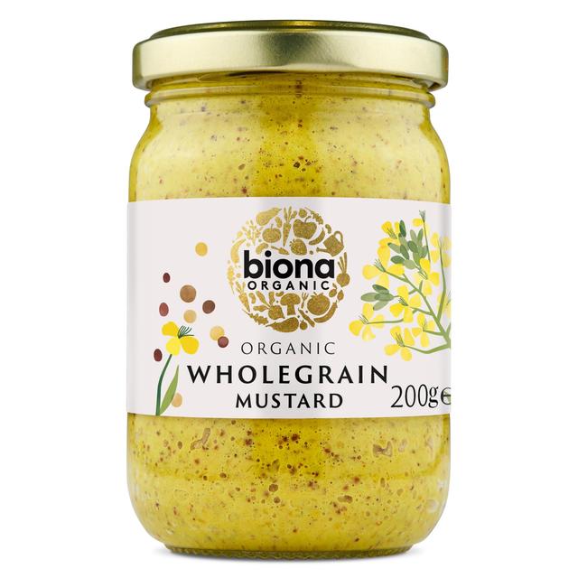 Biona Organic Wholegrain Mustard 200g Botiga