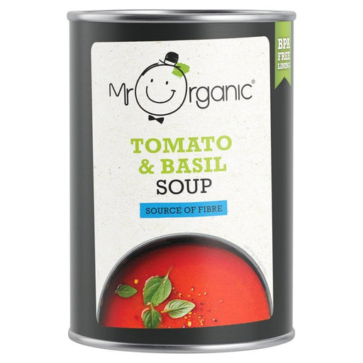 Mr Organic Tomato & Basil Soup 400g Botiga