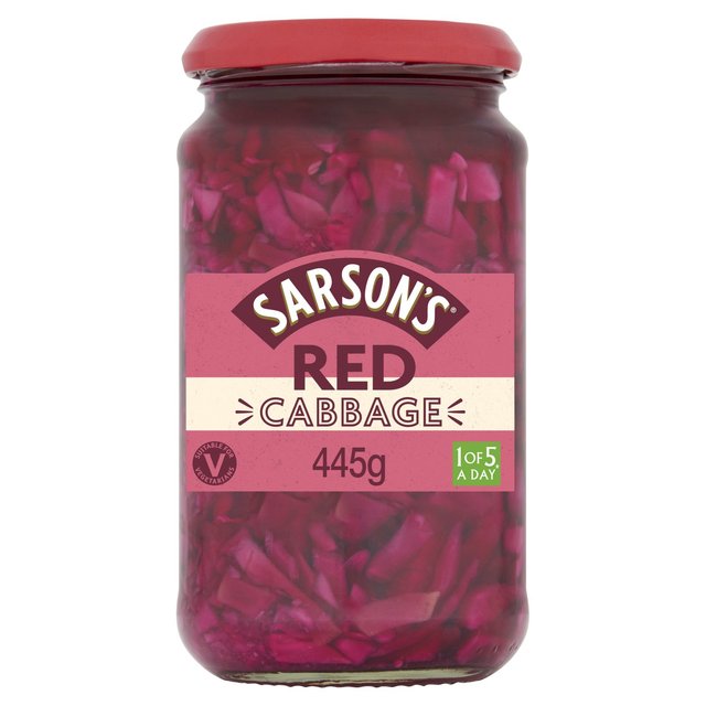 Sarson's Sweet & Mild Red Cabbage 445g Botiga