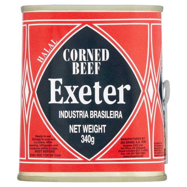 Exeter Halal Corn Beef 340g Botiga