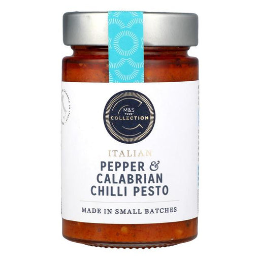 M&S Collection Pepper & Calabrian Chilli Pesto 190g Botiga