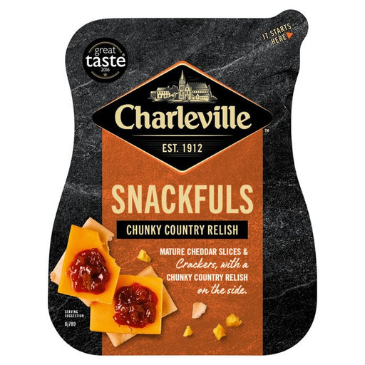 Charleville Cheese Snack Country Relish 72g Botiga