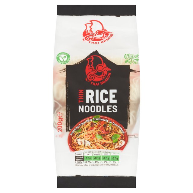 Thai Dragon Rice Noodles 200g Botiga