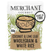 Merchant Gourmet Coconut & Lime Wholegrain & White Microwave Rice 250g Botiga