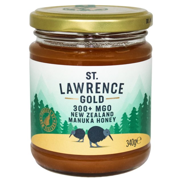 St. Lawrence Gold New Zealand Manuka Honey 300+MGO 340g Botiga