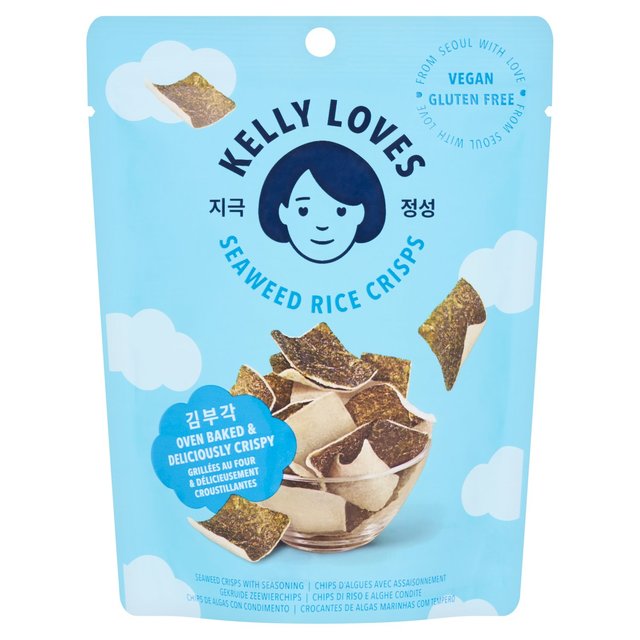 Kelly Loves Seaweed Rice Crisps 27g Botiga