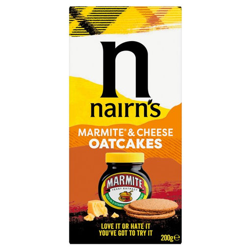 Nairn's Cheese & Marmite Oatcakes 200g Botiga