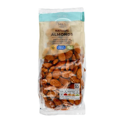 M&S Natural Almonds 350g Botiga