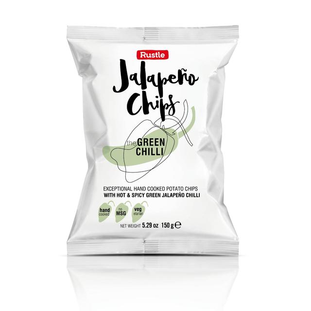 Rustle Green Jalapeno Chilli Crisps 150g Botiga