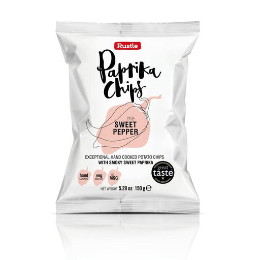 Rustle Smoky Sweet Paprika Crisps 150g Botiga