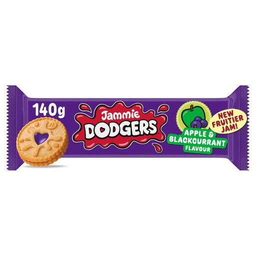 Jammie Dodgers Apple & Blackcurrant Biscuits 140g Botiga