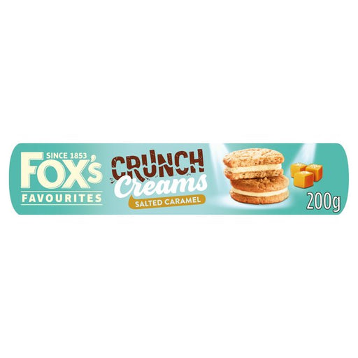 Fox's Biscuits Salted Caramel Crunch Creams 200g Botiga