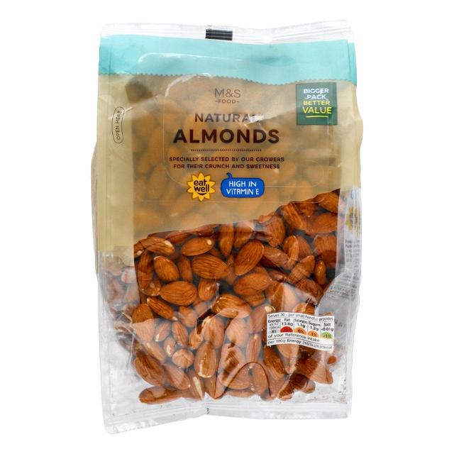 M&S Natural Almonds 750g Botiga