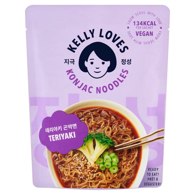 Kelly Loves Konjac Noodles Teriyaki 225g Botiga